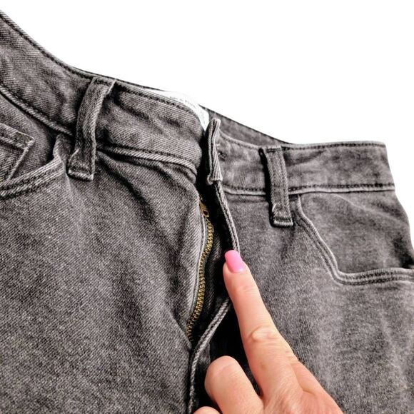 Abercrombie & Fitch Faded Black Premium Denim The High Rise Skinny Jeans - Picture 5 of 10